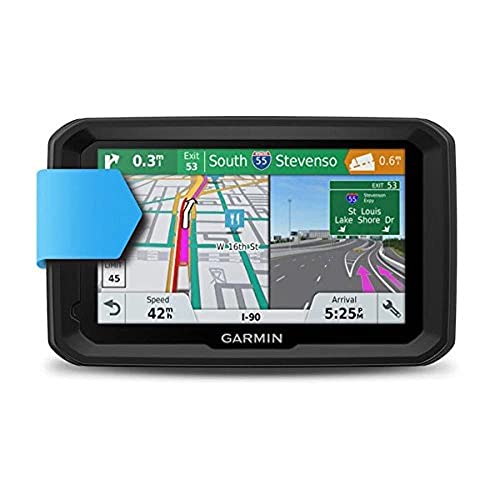 Garmin [renewed] dezl 580 LMT-D EU - LKW-Navigationsgerät, Kartenupdates, LKW-spezifisches Routing, Live-Verhkehrsdaten via DAB+, Dispatch & Track, 5 Zoll (12,7 cm) [Generalüberholt] von Garmin