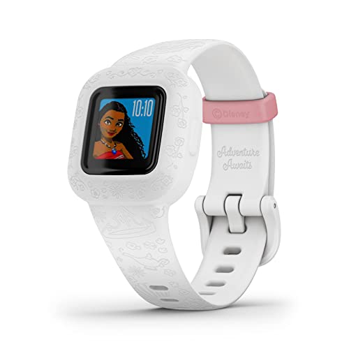 Garmin vívofit jr. 3 Disney Prinzessin – wasserdichter, digitaler Aktivitätstracker für Kinder ab 4 Jahren, Schrittzähler, großes 1,4 cm Display, Notfallkontakt, bis zu 1 Jahr Batterielaufzeit, Quiz Garmin vívofit jr. 3 Disney Prinzessin – wasserdichter, digitaler Aktivitätstracker für Kinder ab 4 Jahren, Schrittzähler, großes 1,4 cm Display, Notfallkontakt, bis zu 1 Jahr Batterielaufzeit, Quiz von Garmin