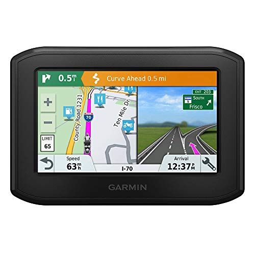 Garmin zūmo 396 LMT-S EU Motorrad-Navigationsgerät – Europa Karte, lebenslange Kartenupdates, Routingfunktionen, Sicherheitshinweise, 4,3 Zoll (10,9cm) Touchdisplay (Generalüberholt) von Garmin