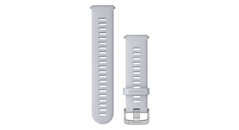garmin quick release 22 mm silikonarmband weis grau silber garmin quick release 22 mm silikonarmband weis grau silber von Garmin