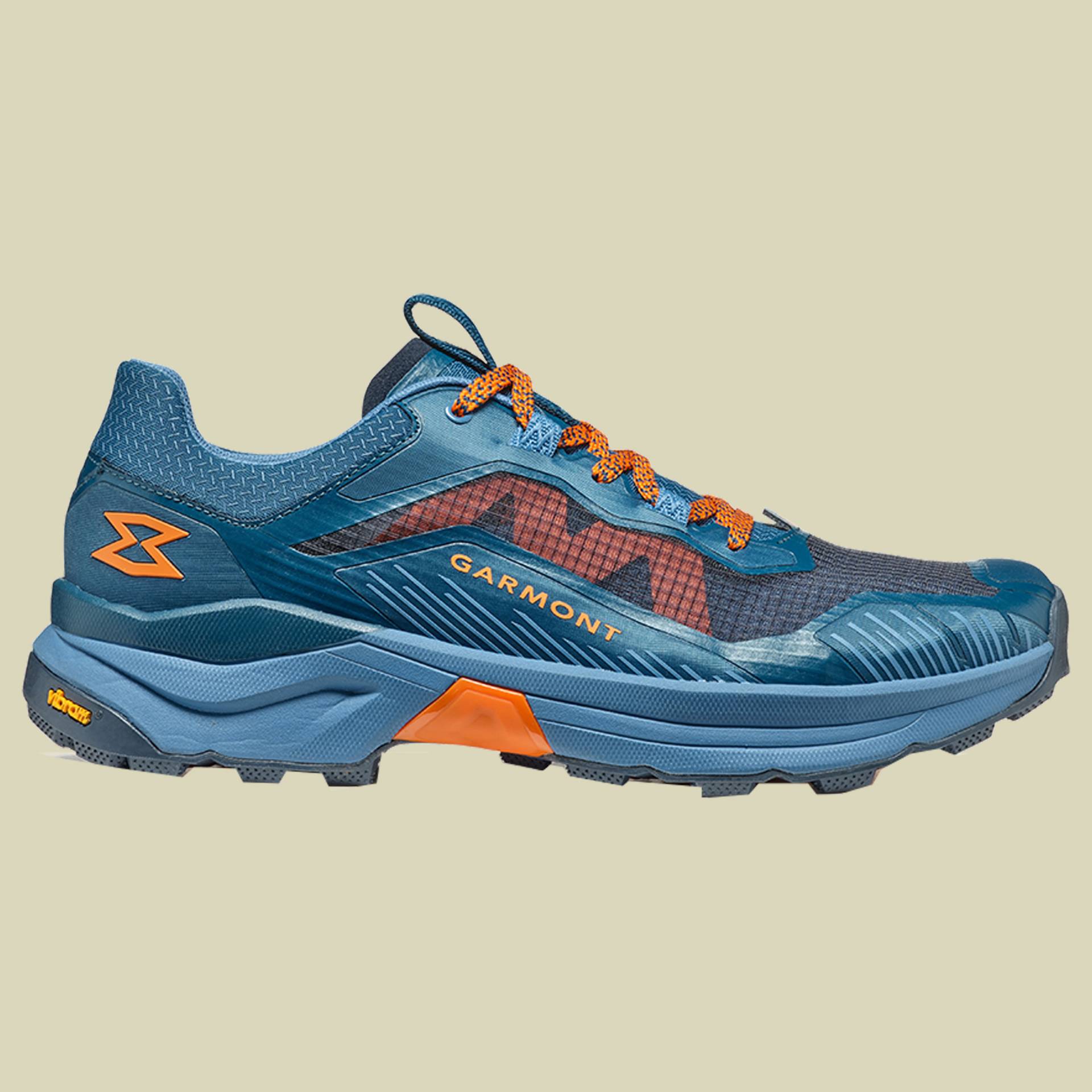 9.81 Engage Men UK 11,5 blau - corsair blue/persimmon orange von Garmont