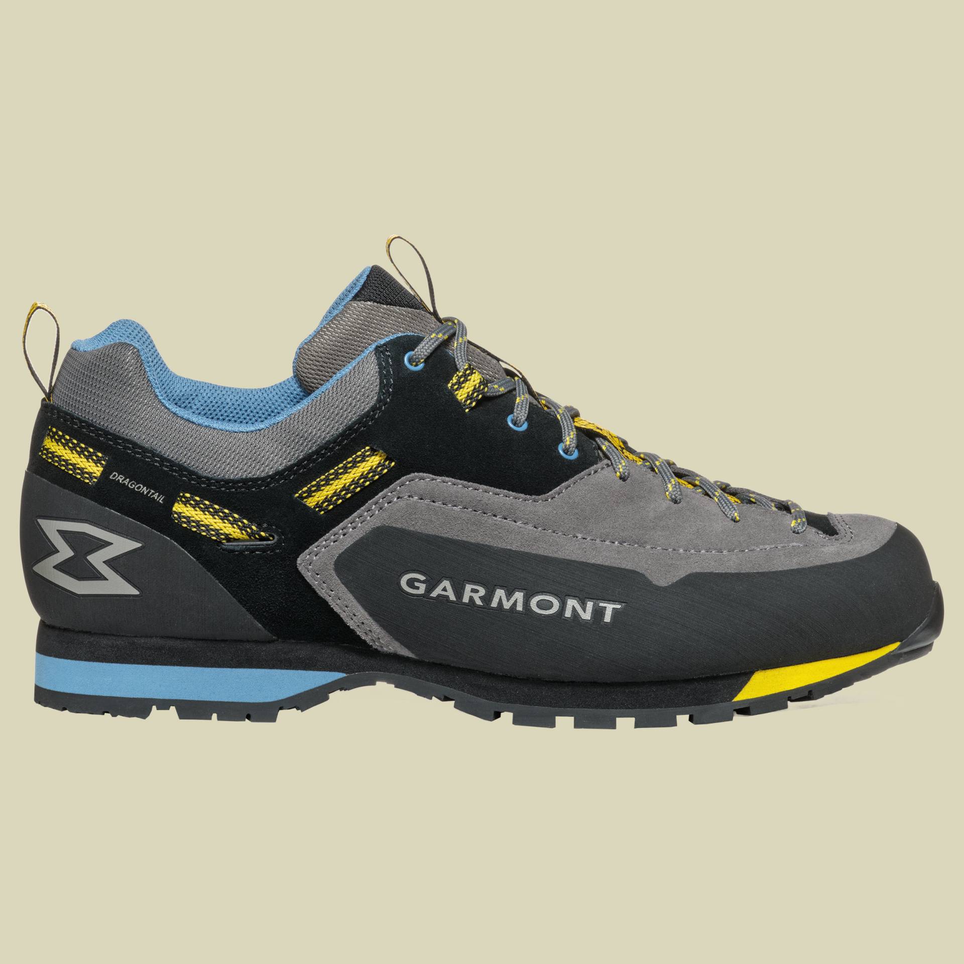 Dragentail LT EVO Men UK 10 grau - Farbe december grey / lemon yellow von Garmont