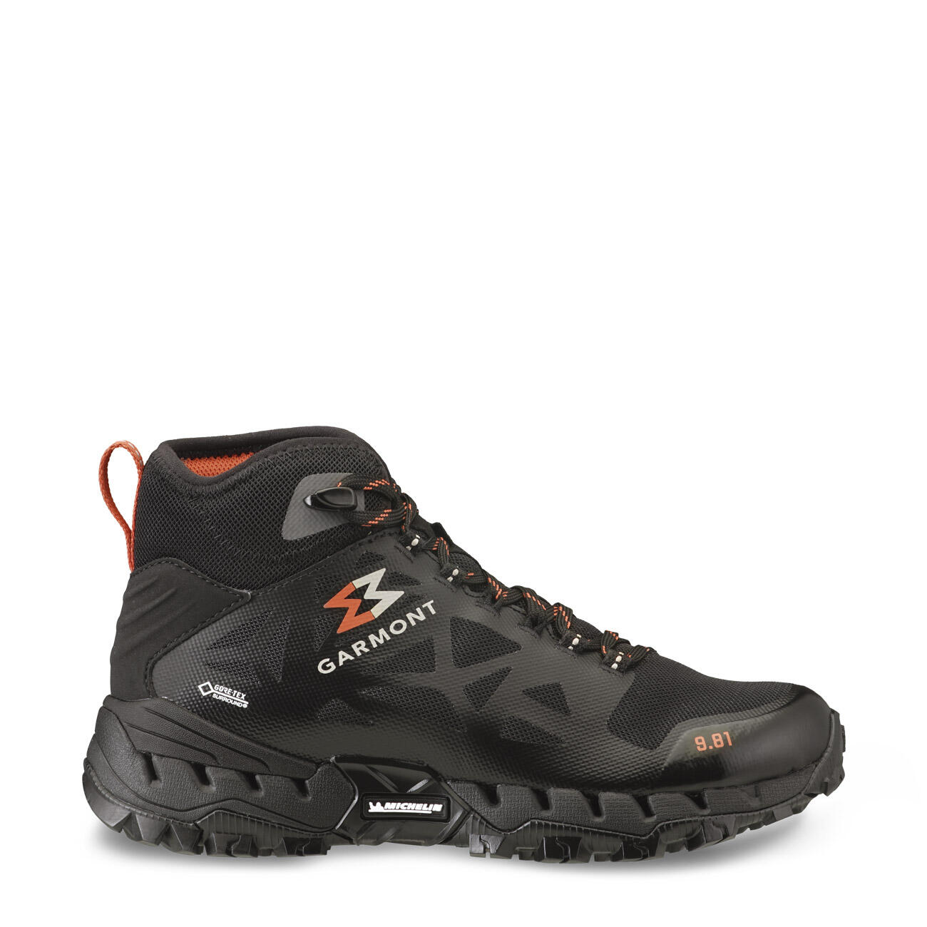 Hikingschuhe Damen 9.81 N Air G 2.0 Mid GTX black-red von Garmont