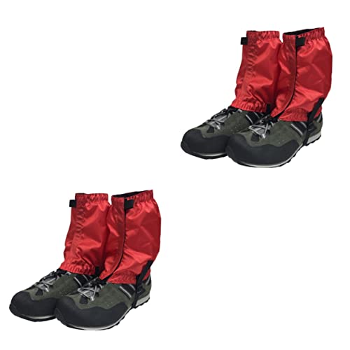 Garneck 2 Paar Knöchelhohe Gamasche Gehende Gamasche Gamaschen Für Wanderschuhe Schnee-Bein-Gamaschen Stiefel Skischuh-Gamaschen Für Die Schuhschutz Amulett Schneeschutz Reisen Garneck 2 Paar Knöchelhohe Gamasche Gehende Gamasche Gamaschen Für Wanderschuhe Schnee-Bein-Gamaschen Stiefel Skischuh-Gamaschen Für Die Schuhschutz Amulett Schneeschutz Reisen von Garneck