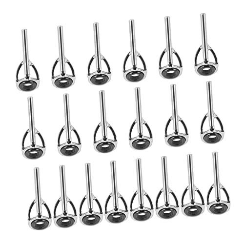 Garneck Angelruten-Spitzen-Reparatur-Set 20-teiliges Angelführungsring-Set Angelruten-zubehör Angelruten-werkzeugset Garneck Angelruten-Spitzen-Reparatur-Set 20-teiliges Angelführungsring-Set Angelruten-zubehör Angelruten-werkzeugset von Garneck