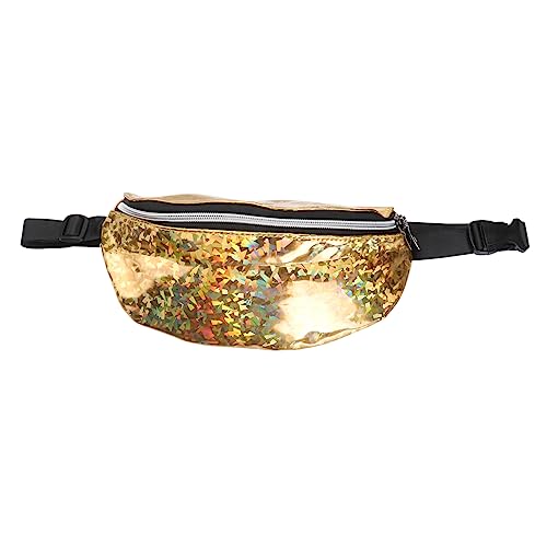 Garneck Holografische Goldene Bauchtasche Für Damen Und Mädchen – Verstellbare Gürteltasche Ideal Für Festivals - Reisen Und Freizeitaktivitäten – Stylish Und Praktisch Für Jeden Anlass Garneck Holografische Goldene Bauchtasche Für Damen Und Mädchen – Verstellbare Gürteltasche Ideal Für Festivals - Reisen Und Freizeitaktivitäten – Stylish Und Praktisch Für Jeden Anlass von Garneck