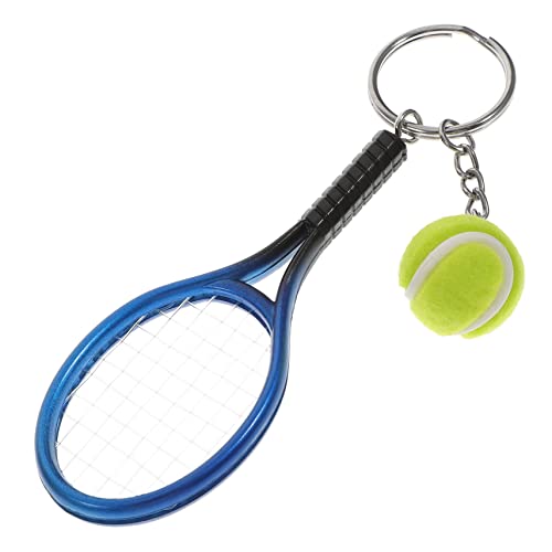 Garneck Mini Tennis Schläger Schlüsselanhänger Mit Tennisball Anhänger - Farblich Sortiert - Perfekter Sport Schlüsselring Für Tennisliebhaber Ideal Oder Sammelobjekt von Garneck