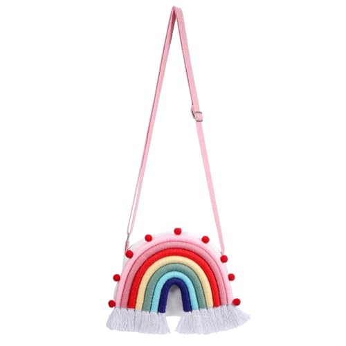 Garneck Regenbogen Umhängetasche Für – Kreative Crossbody Tasche Mit Zipper-Verschluss in Buntem Design Für Mädchen - Ideal Als Geldbörse Oder Handtasche Für Unterwegs Garneck Regenbogen Umhängetasche Für – Kreative Crossbody Tasche Mit Zipper-Verschluss in Buntem Design Für Mädchen - Ideal Als Geldbörse Oder Handtasche Für Unterwegs von Garneck