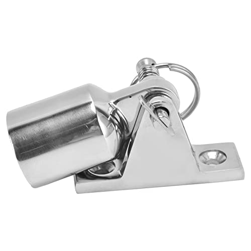 Bimini-Top-Montagebeschläge aus Edelstahl 316, 22 Mm Deckscharnier-Ösen-Endkappe, Hardware in Marinequalität mit Ringgriff für Boot, Kajak, Kanu, Yacht Bimini-Top-Montagebeschläge aus Edelstahl 316, 22 Mm Deckscharnier-Ösen-Endkappe, Hardware in Marinequalität mit Ringgriff für Boot, Kajak, Kanu, Yacht von Garosa