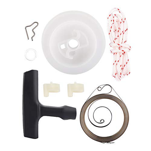 Garosa Starterseil Set Universal Motorstarter Rasenmäher Ersatz Rückstoßfeder Starter Griff Riemenscheibe für 029 039 MS290 MS390 Garosa Starterseil Set Universal Motorstarter Rasenmäher Ersatz Rückstoßfeder Starter Griff Riemenscheibe für 029 039 MS290 MS390 von Garosa