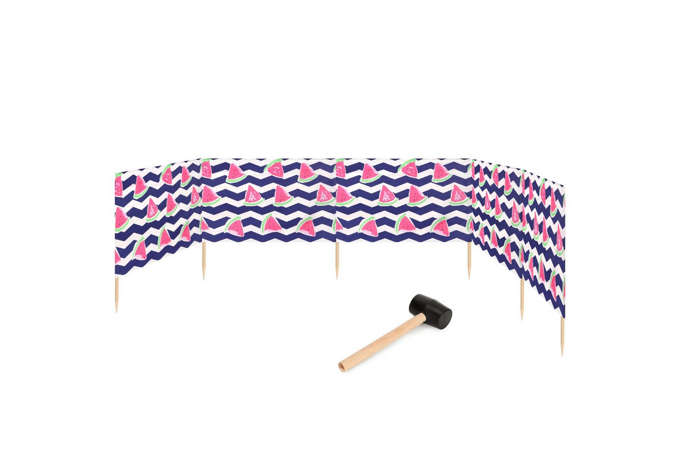 Garronda Windschutz Strand Sichtschutz 6m lang mit Gummihammer GAEX001 Garronda Windschutz Strand Sichtschutz 6m lang mit Gummihammer GAEX001 von Garronda