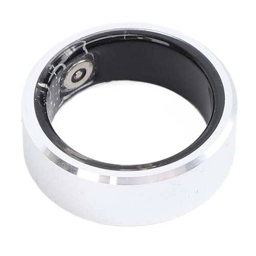 Smart Ring Aktivitäts-Tracker, aus Metall, Elektronische Komponenten für Langlebigkeit, 5.1 IP68 Wasserbeständiger Fitness-Gesundheits-Tracker-Ring mit Schlafüberwachung für von Garsent