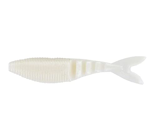 Gary Yamamoto Unisex-Erwachsene Yamamoto 134 06 Swimbait Zako Creme-Weiß, 10,2 cm, 6 Stück, cremeweiß, 4 Inch von Yamamoto