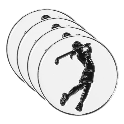 Gatuida 4pcs Magnetic Hat Clip Für Golfballmarkierung Mit Metal Cap Clip Für Reisegolfzubehör Für Frauen Lustige Ball Marker Hut Clip Gatuida 4pcs Magnetic Hat Clip Für Golfballmarkierung Mit Metal Cap Clip Für Reisegolfzubehör Für Frauen Lustige Ball Marker Hut Clip von Gatuida
