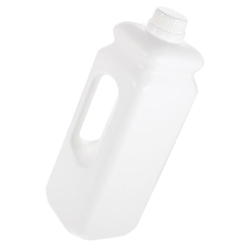 Gatuida Plastikkrug 2. 5-Liter-Saftflasche Tragbarer -Eimer Wasservorratsbehälter Mit Ergonomischem Griff Für Getränke Weiß von Gatuida