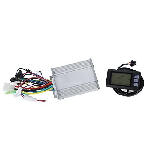 Gavigain Elektro-Controller-Kit, wasserdichtes Display, Gehäuse aus Aluminiumlegierung, Überstrom- und Unterspannungsschutz, für DIY-E-Konvertierung von Gavigain