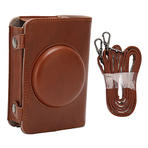 Retro-Kameratasche Mini Shot 3 Retro-Tasche PU-Leder Wasserdichtes Kamera-Handgepäck Leichter Kamera-Rucksack für Frauen Braune Kameratasche mit Schulterriemen für Kodak C210R Mini Shot 2 Retro-Kameratasche Mini Shot 3 Retro-Tasche PU-Leder Wasserdichtes Kamera-Handgepäck Leichter Kamera-Rucksack für Frauen Braune Kameratasche mit Schulterriemen für Kodak C210R Mini Shot 2 von Gavigain