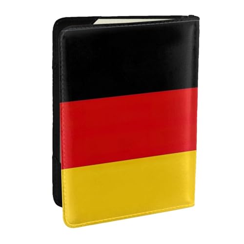 GaxfjRu Reisepasshülle mit Deutschland-Flaggen-Aufdruck, Brieftasche, Reise-Organizer, Kreditkartenetui, Reisepassbuch, Schwarz , Einheitsgröße GaxfjRu Reisepasshülle mit Deutschland-Flaggen-Aufdruck, Brieftasche, Reise-Organizer, Kreditkartenetui, Reisepassbuch, Schwarz , Einheitsgröße von GaxfjRu
