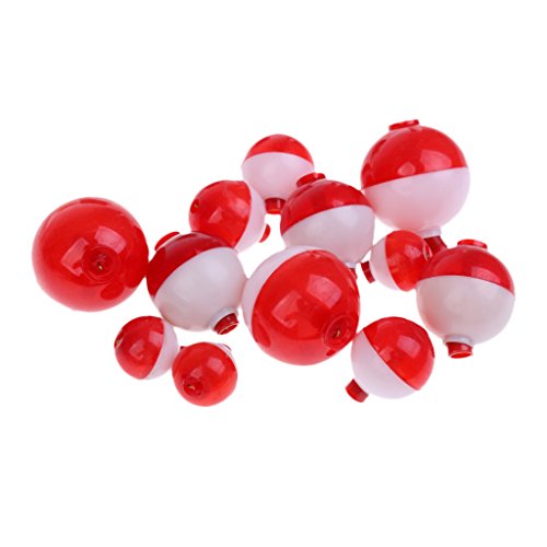 Gazechimp 12x Angeln Bobber Druckknopf Angeln Schwimmer Tackle Kugel Posen - Zubehör Gazechimp 12x Angeln Bobber Druckknopf Angeln Schwimmer Tackle Kugel Posen - Zubehör von Gazechimp