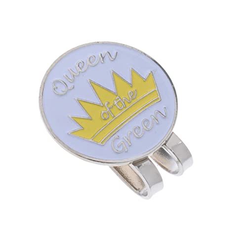 Gazechimp Golf Cap Clip mit Magnetischem Ballmarkierer - Golf Ballmarker - Gelb Kaiserkrone Gazechimp Golf Cap Clip mit Magnetischem Ballmarkierer - Golf Ballmarker - Gelb Kaiserkrone von Gazechimp