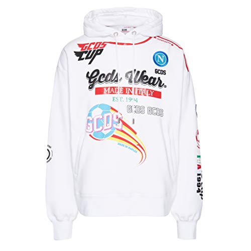 Gcds SSC Napoli X Kapuzenpullover Nascar Hoodie Unisex Erwachsene XL weiß Gcds SSC Napoli X Kapuzenpullover Nascar Hoodie Unisex Erwachsene XL weiß von Gcds