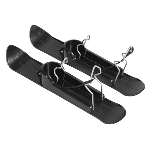 53x10x9 cm Winter Balance Cycle Schneeschlitten, 1 Paar Kinder-Scooter-Schneeschlitten - Fahrradschlitten-Set | Tragbarer Kinder-Roller Für Skigebiete, Golfwagen, Kinderwagen, Schnee Scooter Kufen von Gdnhovfnxe