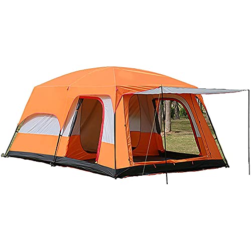 Camping-Sofortzelt, Pop-up-Zelte, wasserabweisendes Kuppelzelt, einfacher Aufbau für Camping, Wandern und Outdoor, tragbares Zelt mit Tragetasche für 3 Jahreszeiten von GeRRiT