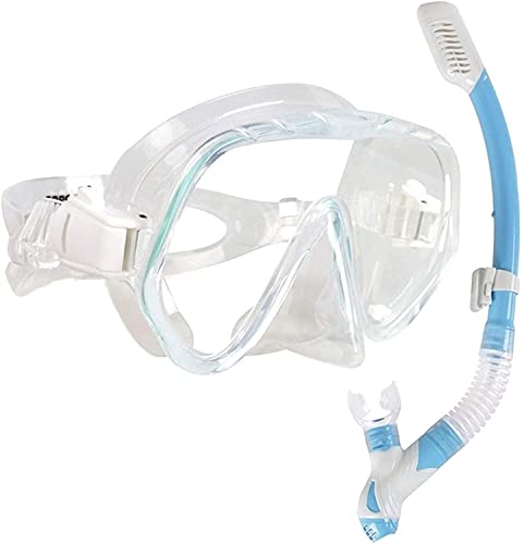 Tauchmaske, Schnorchelmaske, professionelle Unterwasser-Tauchmaske, weitsichtige Wassersportausrüstung mit einteiliger Antibeschlag-Linse von GeRRiT