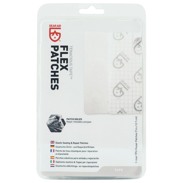 GearAid - Tenacious Tape Flex Patches Gr 2 Stück clear GearAid - Tenacious Tape Flex Patches Gr 2 Stück clear von GearAid