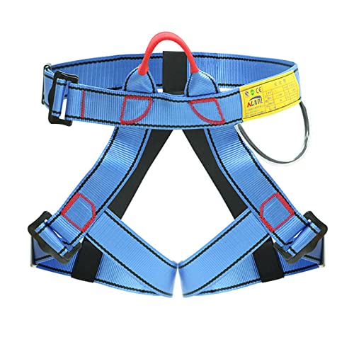 Geardeangloow Klettergurt Rausfallschutz Protect Taille Halbkörpergürtel Blau Style 1 70-120cm von Geardeangloow