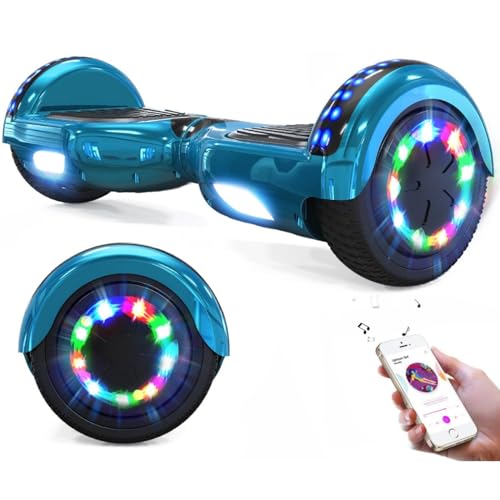 GeekMe Hoverboards 6.5”Zweimotoren 2-Rad-Hoverboards Hoverboards mit LED-Leuchten Bluetooth GeekMe Hoverboards 6.5”Zweimotoren 2-Rad-Hoverboards Hoverboards mit LED-Leuchten Bluetooth von GeekMe