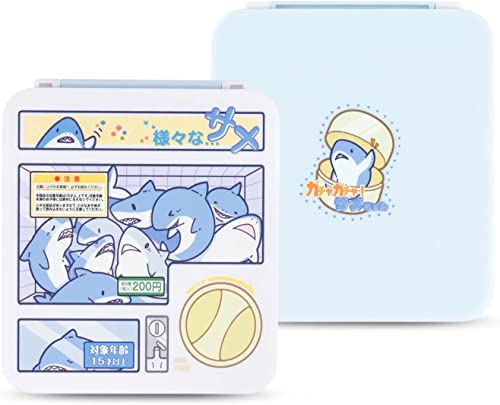 GeekShare Portable Switch Game Card Case-Switch Game Holder Case with 12 Game Card Slots-Game Card Cartridge Carrying Storage Box Compatible with Switch- Cute Shark GeekShare Portable Switch Game Card Case-Switch Game Holder Case with 12 Game Card Slots-Game Card Cartridge Carrying Storage Box Compatible with Switch- Cute Shark von GeekShare