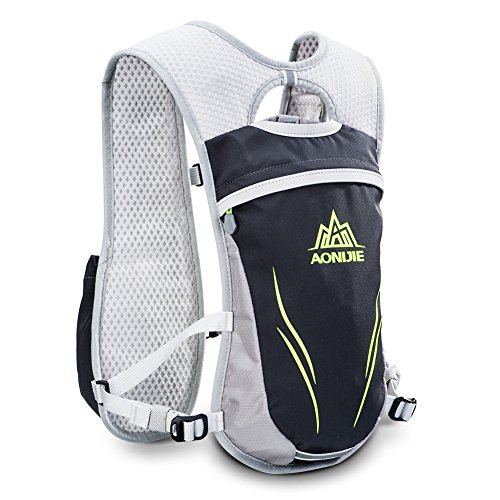 Geila Trinkrucksack Laufen, Trinkweste Outdoorsport Trail Marathoner Running Race Leichter Rucksack für Männer & Frauen von Geila