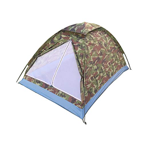 Weekend Travel Bag Outdoor Camping Camouflage Doppelzelt einlagiges Bodenrollo Zelt Strandtasche Wasserdicht von Gelb&Schwarz