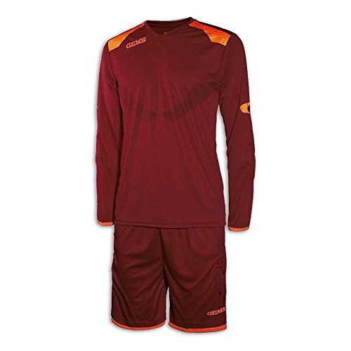 Gems Herren Denver Fußball-Kit-Torhüter, Dunkelrot, S Gems Herren Denver Fußball-Kit-Torhüter, Dunkelrot, S von GEMS