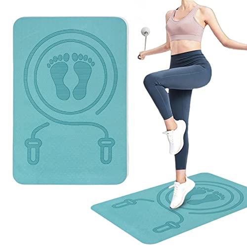 1/3 Stück Puffer-Trainingsmatten – Yoga-Übungsmatte mit stoßdämpfendem Fitness-Design, Knieschutz, Schlagseilmatte, leicht zu verstauen und zu reinigen, 40 x 60 cm von Generic