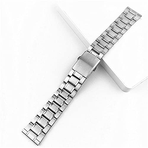 12mm 14mm 16mm 18mm 20mm 22mm Edelstahl Armband männer Frauen Metall klapp Schnalle Armband Handgelenk Band zubehör Armband von Generic