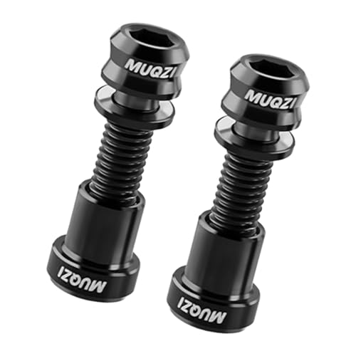 2 Set Fahrrad Carbon Vorbau Schrauben Muttern, Fahrrad Vorbau Schrauben Muttern Reparatur Feste Vorbau Schrauben, Metallteile Zubehör für Radfahre, 23mmx8mm Schwarz 2 Set Fahrrad Carbon Vorbau Schrauben Muttern, Fahrrad Vorbau Schrauben Muttern Reparatur Feste Vorbau Schrauben, Metallteile Zubehör für Radfahre, 23mmx8mm Schwarz von Generic