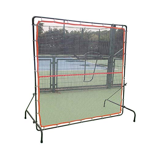 2 x 1,8 m Tennis-Rebounder, tragbares Tennis-Rückprallnetz, Rückprallwand, Tennis-Rebounder für Tennis & Schläger, Sportball-Rückwand, für Innen- und Außentraining von Generic