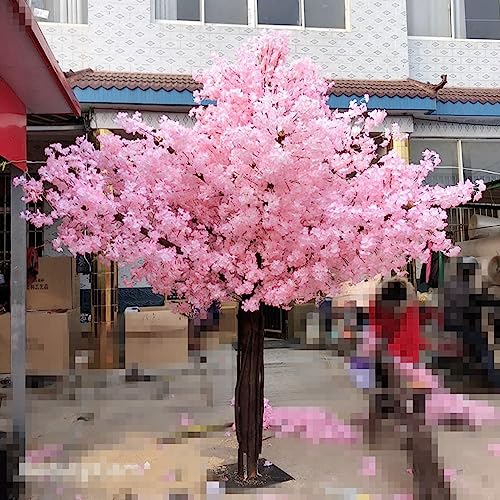 2.5x2m/8.2x6.6ft Large Artificial Simulation Plant, Japanese Cherry Blossom Tree,Peach Tree Wishing Tree Fake Silk Flower for Office Bedroom Living Party DIY Wedding 1.2x1m/3.9x3.2ft von Generic