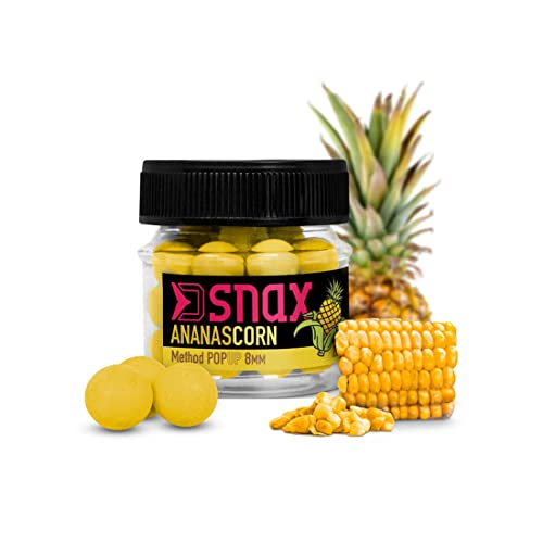 20g 10mm SNAX POP UP KÖDER Pop Up Mini Boilie Mais Ananas 20g 10mm SNAX POP UP KÖDER Pop Up Mini Boilie Mais Ananas von Generic
