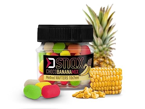 20g 10x7mm SNAX Wafter Multicolor KÖDER Pop Up Mini Boilie Mais Ananas von Generic