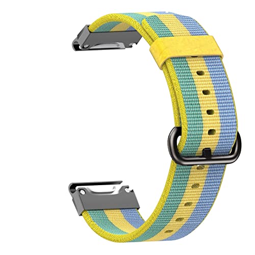 22mm Nylon Armband Für 6 6X Pro Armband Strap 5 5Plus 935 S60 Quatix5 Quick Release Smartwatch Zubehör von Generic