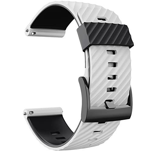 24MM Für Suunto 7/Suunto D5 Ersatz Armband Silikon Sport Smart Uhr Straps Für Suunto 9 Baro/Sport Handgelenk HR Baro Armband von Generic