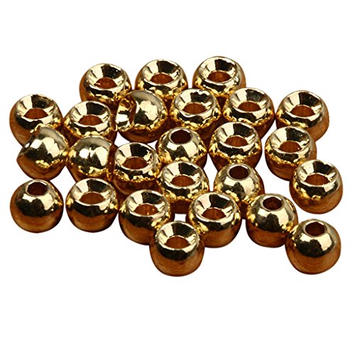 25 x Angeln Fliegenbinden Perlen - Gold, 4mm 25 x Angeln Fliegenbinden Perlen - Gold, 4mm von Generic