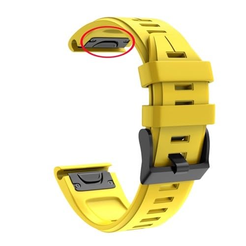 26MM Armband für Descent Mk1 MK2 MK2i Uhr Silikon Quick Release Handgelenk Band Fenix ​​6 6XPro/D2 Delta PX von Generic