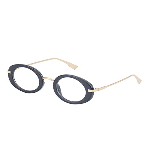 397Mode Kleine Ovale Sonnenbrille Für Frauen Vintage Hip Hop Sonnenbrille Männer Retro Punk Brillen Uv400 Shades Gafas von Generic