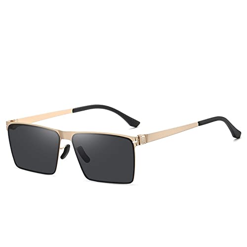 786Polarisierte Sonnenbrille, blendfreie Sonnenbrille, modische Sonnenbrille für Herren, Craft-Bein, vielseitige Brille von Generic