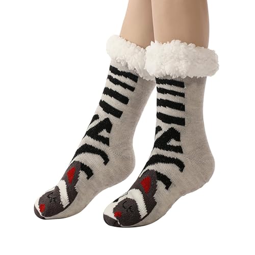 Angebote des Tages Heute Deal, Socken Damen 35-38 Dicke Socken Damen Lustige Weihnachten Socken Für Frauen Muster Kuschelsocken Dicke Wintersocken Geschenke Socken Lustig Wandersocken von Generic