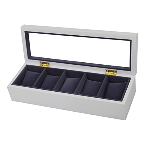 Armbanduhr-Box, Uhrenhalter, Aufbewahrungskoffer, Organizer, Uhren-Display-Box, Schmuckschatulle von Generic